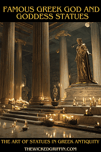 famous greek god and goddess statues