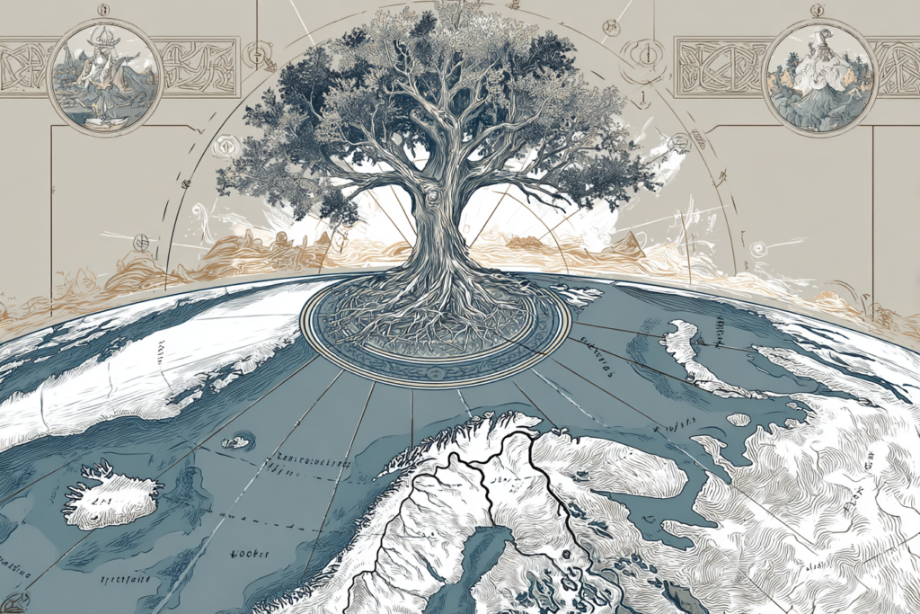 where is norse mythology from