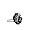 il_fullxfull.7619127912_jc9l.jpg Sterling Silver Alice in Wonderland Ring, Storybook Jewelry with White Rabbit House Scene