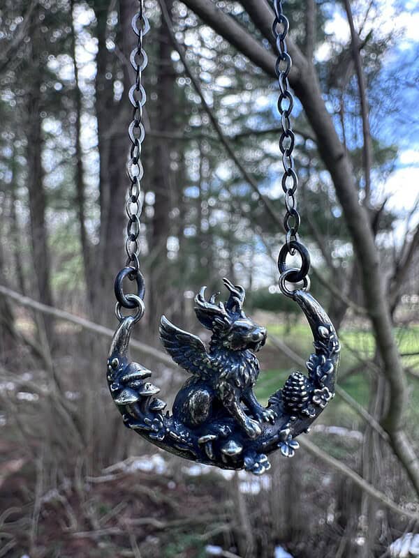 Wolpertinger Pendant