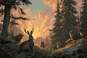 Wolpertinger Mythology: The Bavarian Horned Rabbit and Its Meaning in ...