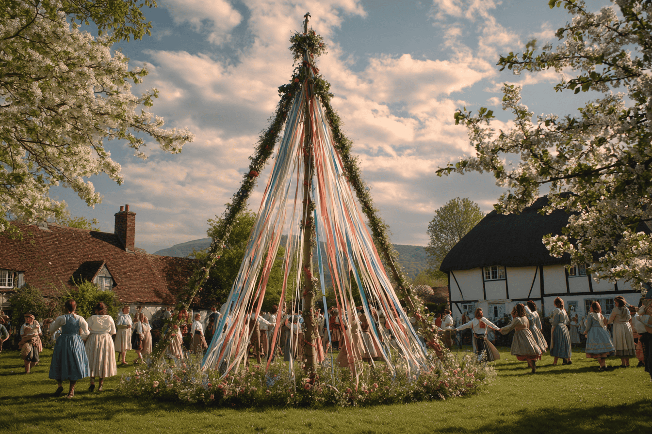 History of the Maypole: Meaning, Maypole Definition, and Why People ...