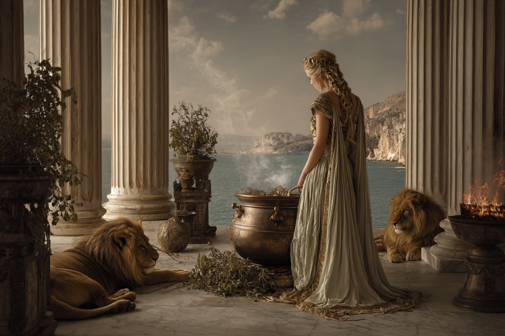 Greek goddess of magic