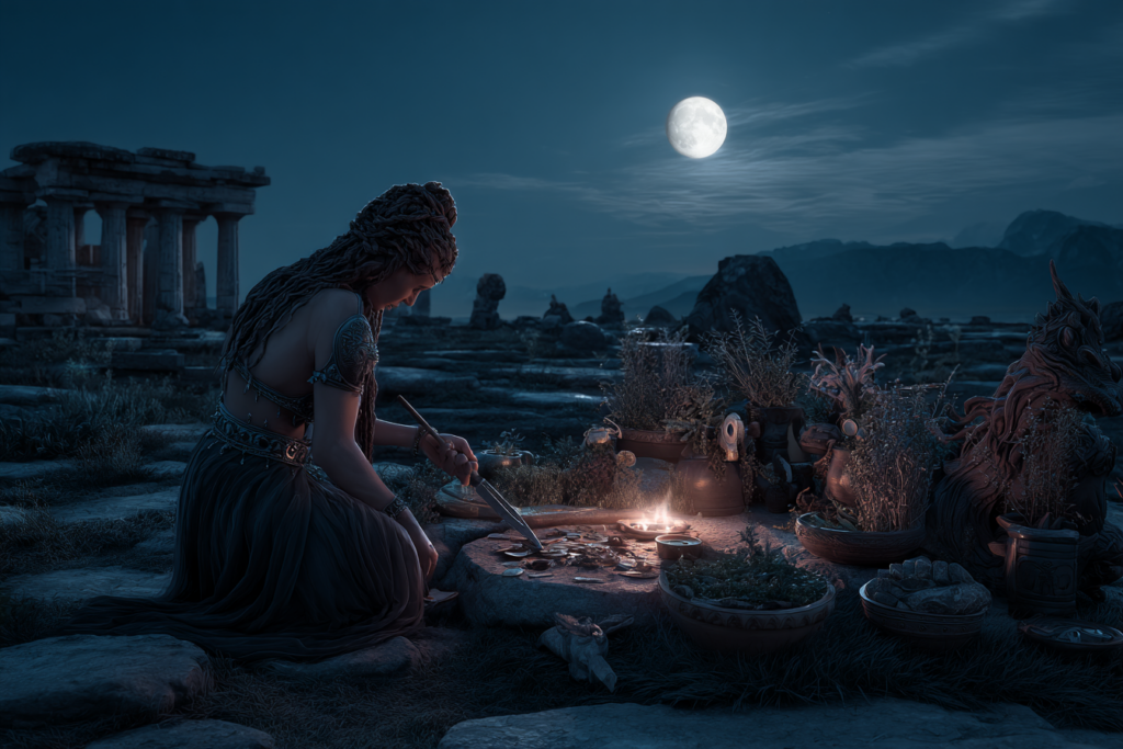 Greek goddess of magic