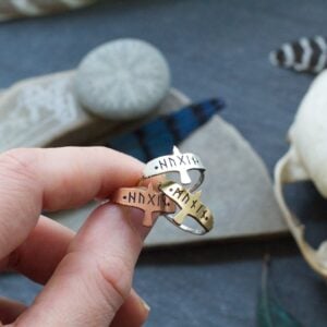 Silver Jormungandr Ring