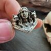 Sterling Silver Freya Freyja Ring with Cats Norse Mythology Goddess Freyja Jewelry Women’s Gift Anniversary Viking Pagan Signet Ring Sterling Silver Freya Freyja Ring with Cats Norse Mythology Goddess Freyja Jewelry Women’s Gift Anniversary Viking Pagan Signet Ring