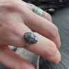 Sterling Silver Alice in Wonderland Ring, Storybook Jewelry Tweedledee and Tweedledum, Handmade Fantasy Ring, Literary Folklore Jewelry Sterling Silver Alice in Wonderland Ring, Storybook Jewelry Tweedledee and Tweedledum, Handmade Fantasy Ring, Literary Folklore Jewelry