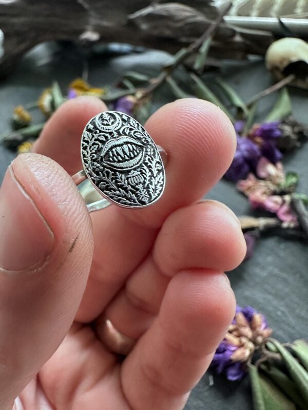 Baba Yaga Iron Teeth Ring