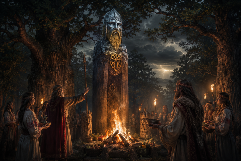 Perun Slavic Mythology 